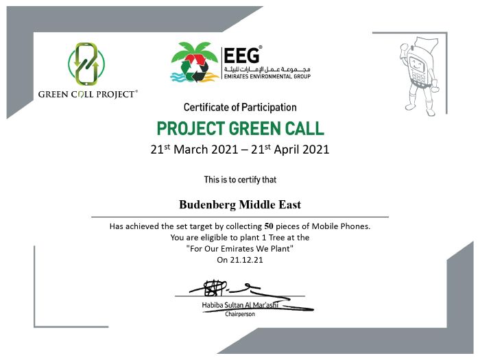 EEG Green Call 2021